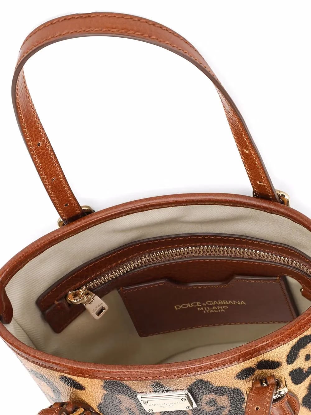 small Crespo leopard-print bucket bag