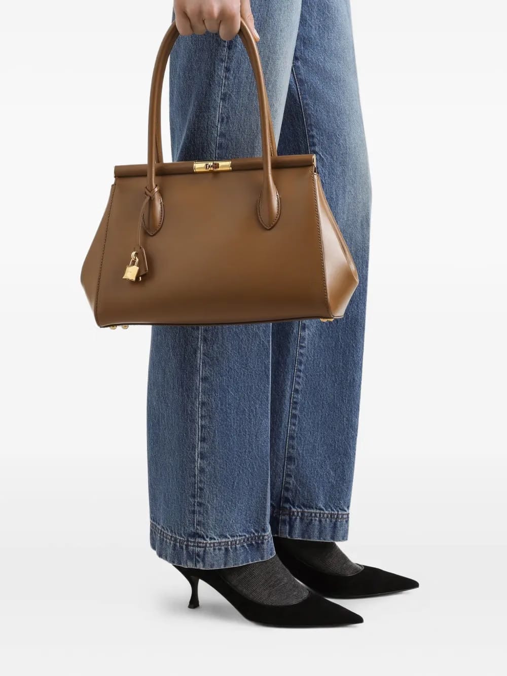 Marlene Everyday padlock tote bag