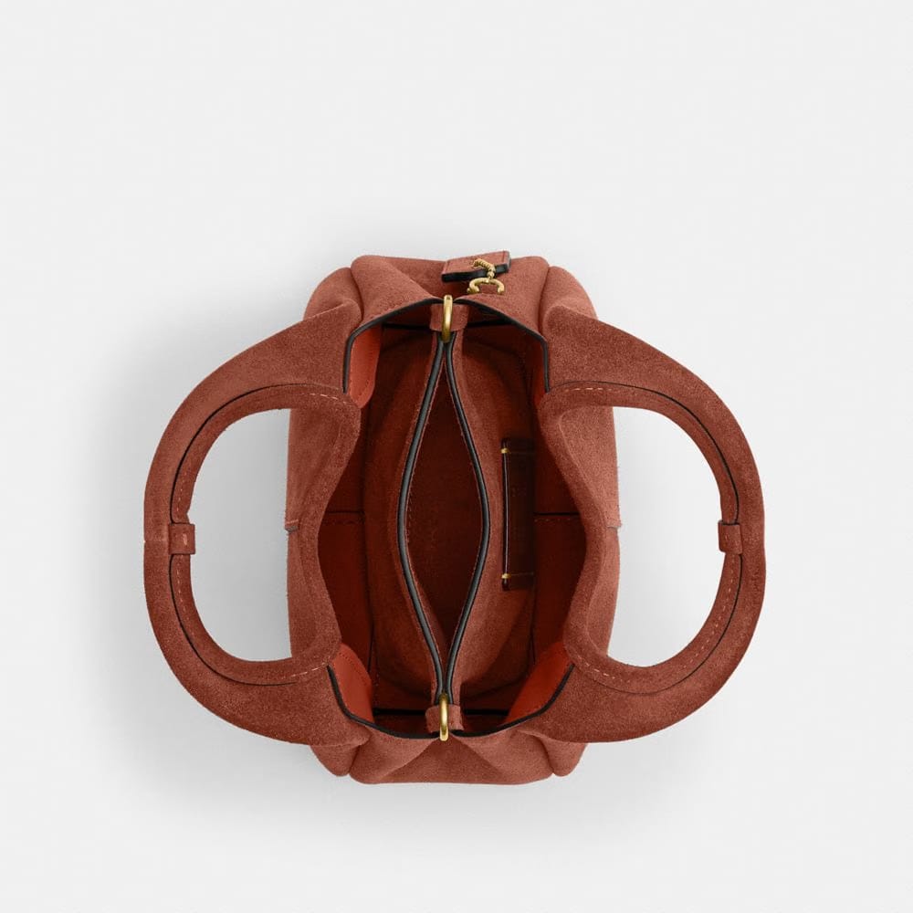 Coach Lana Shoulder Bag 19 Brass Clay