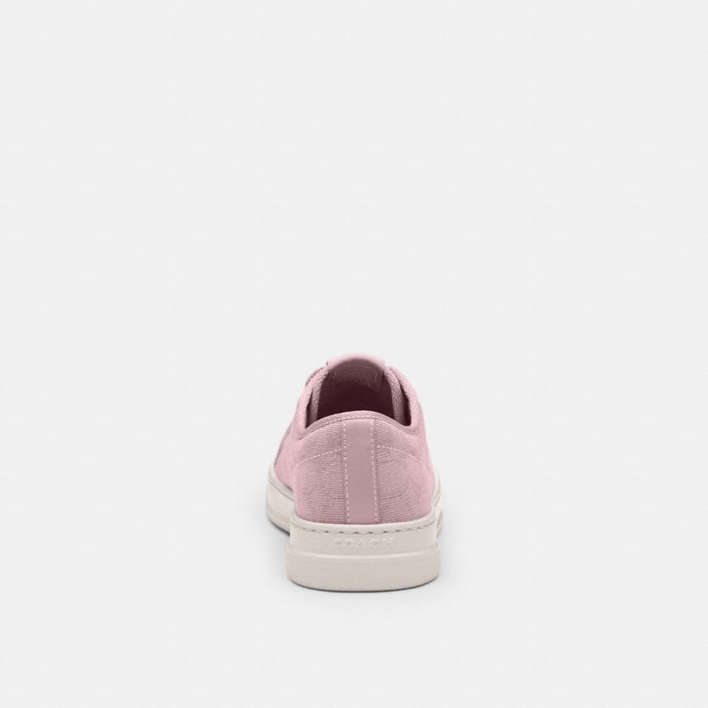 Women's Coach Canvas Sneaker Carnation Chalk