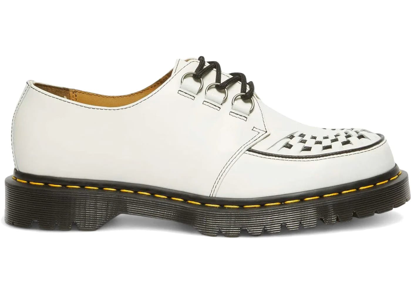 Dr. Martens Ramsey Smooth Leather Creepers White