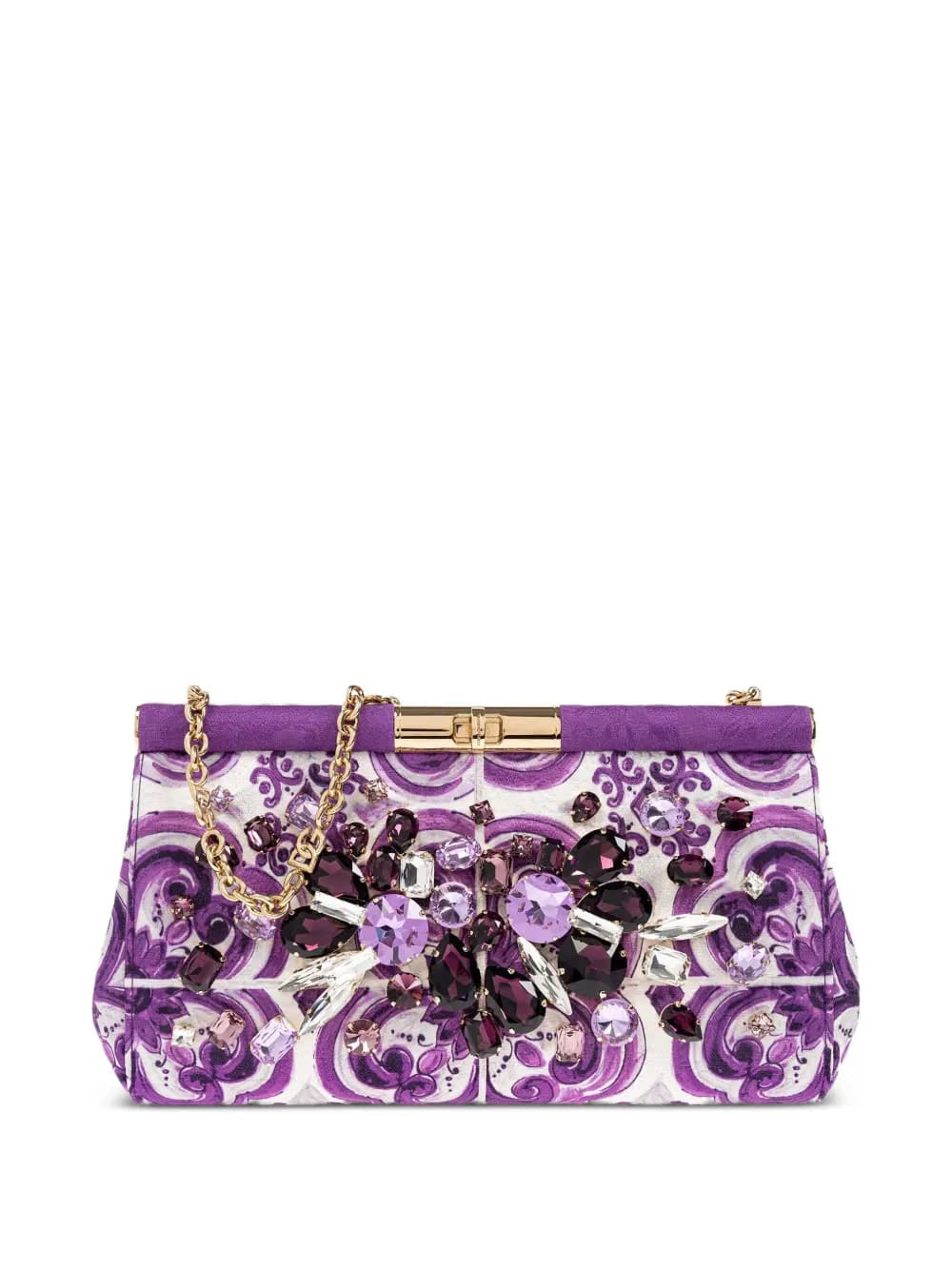 small Marlene floral clutch bag