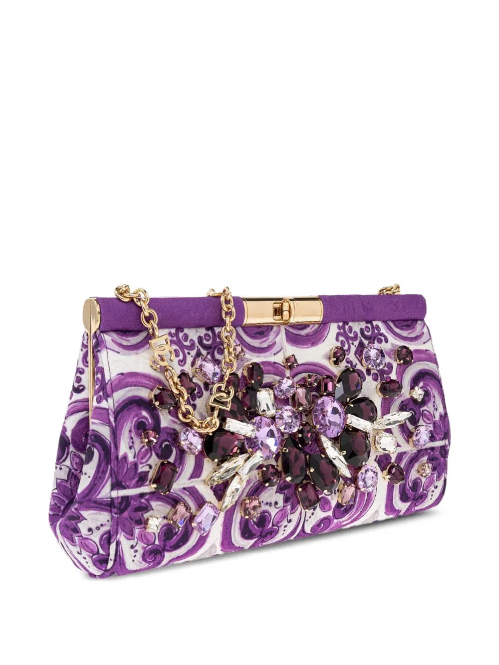 small Marlene floral clutch bag