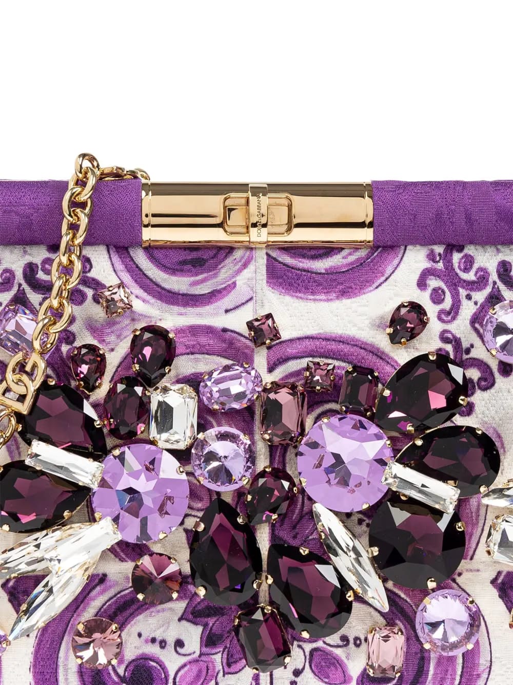 small Marlene floral clutch bag