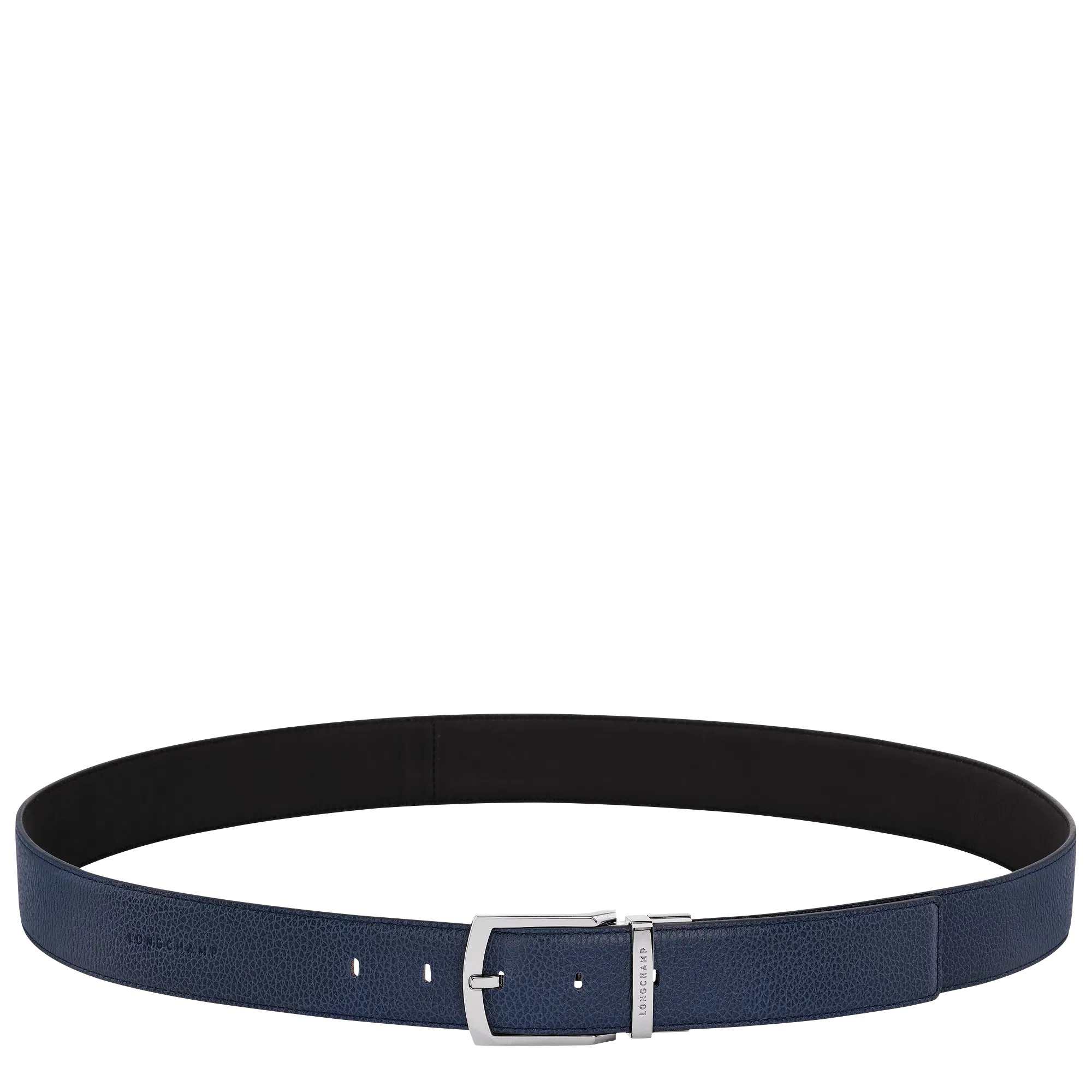 Longchamp Le Foulonné Men's belt Navy/Black