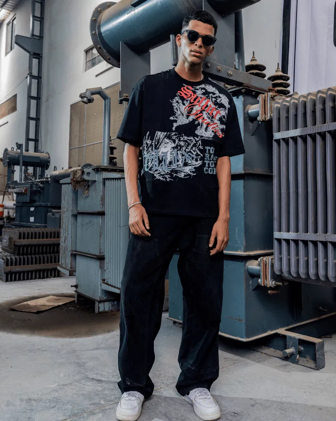 ANGEL GREY PATCH T-Shirt