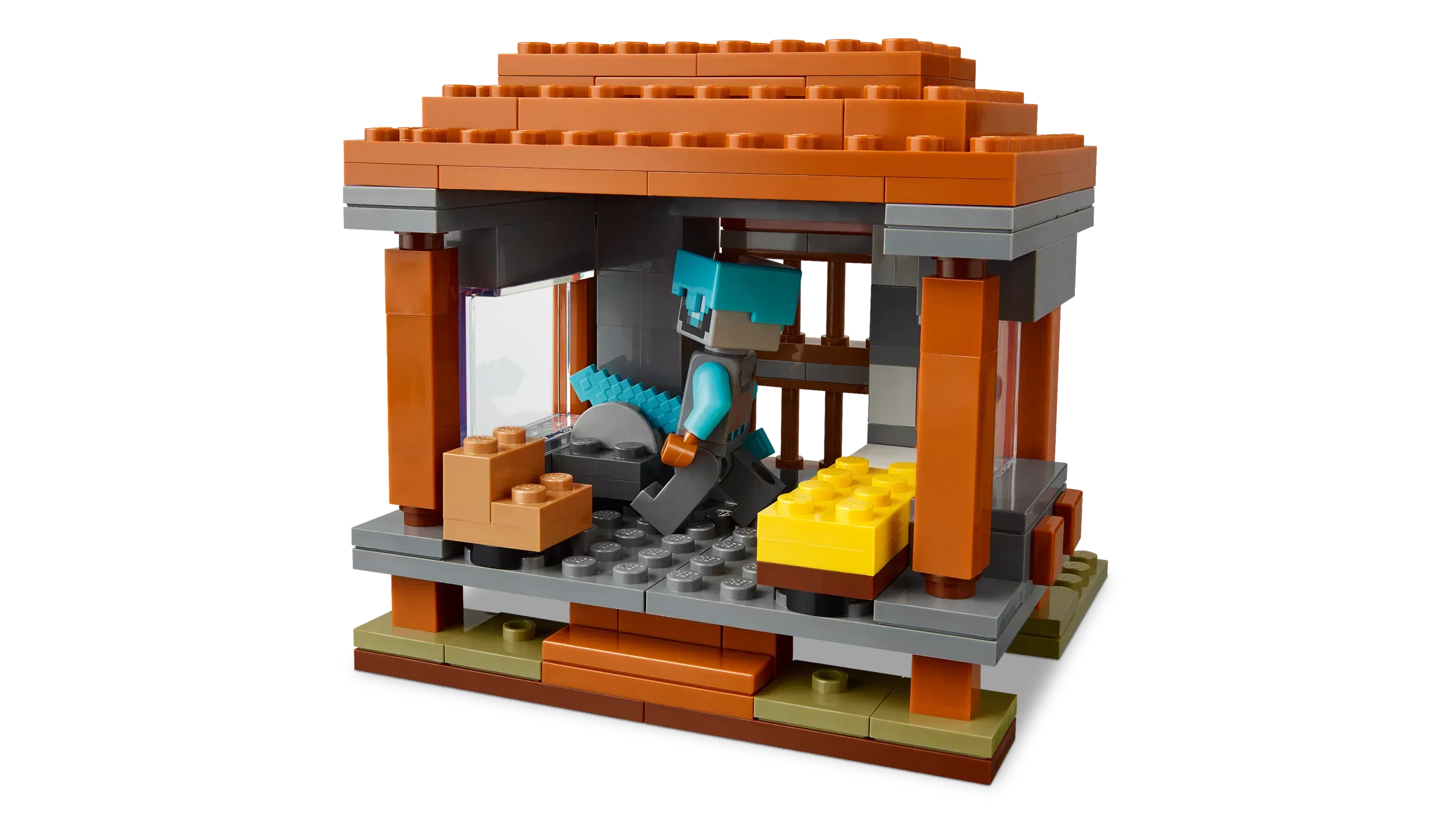 Lego The Pillager Outpost and Ravager