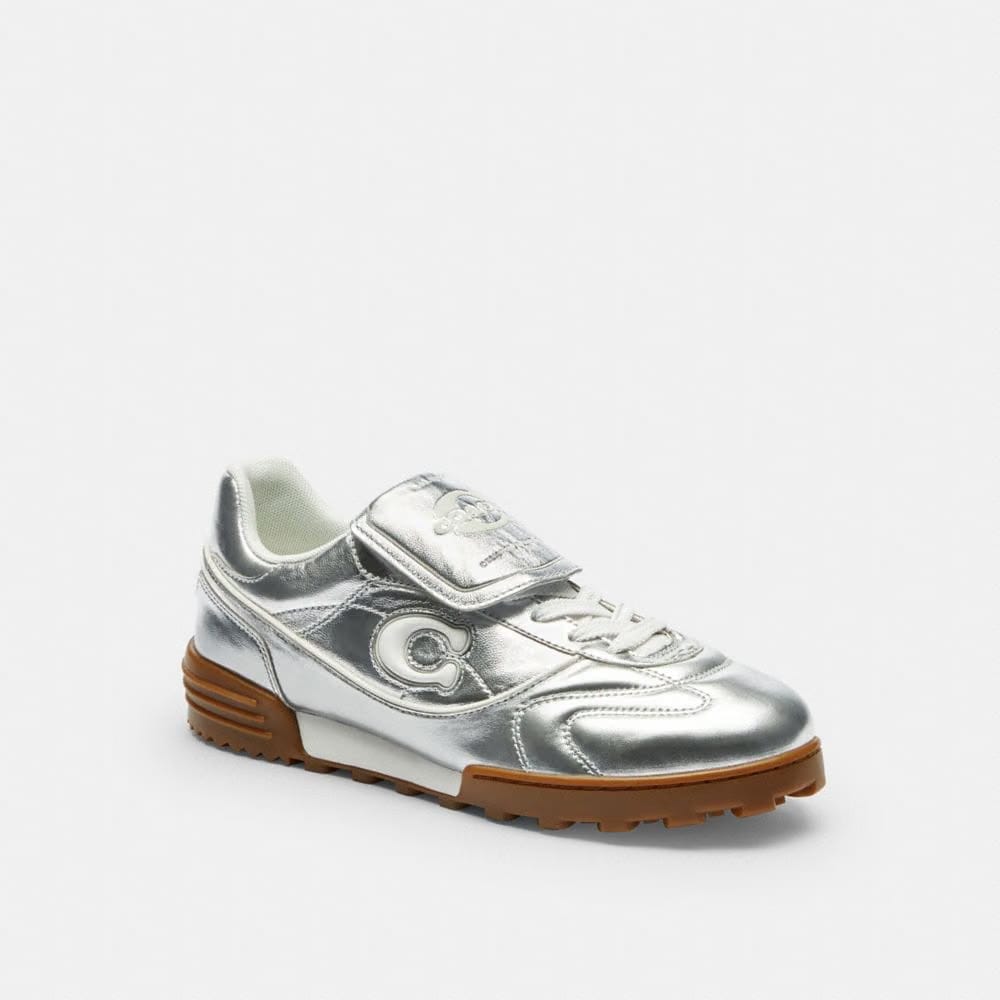 Women's Coach Match Sneaker Silver