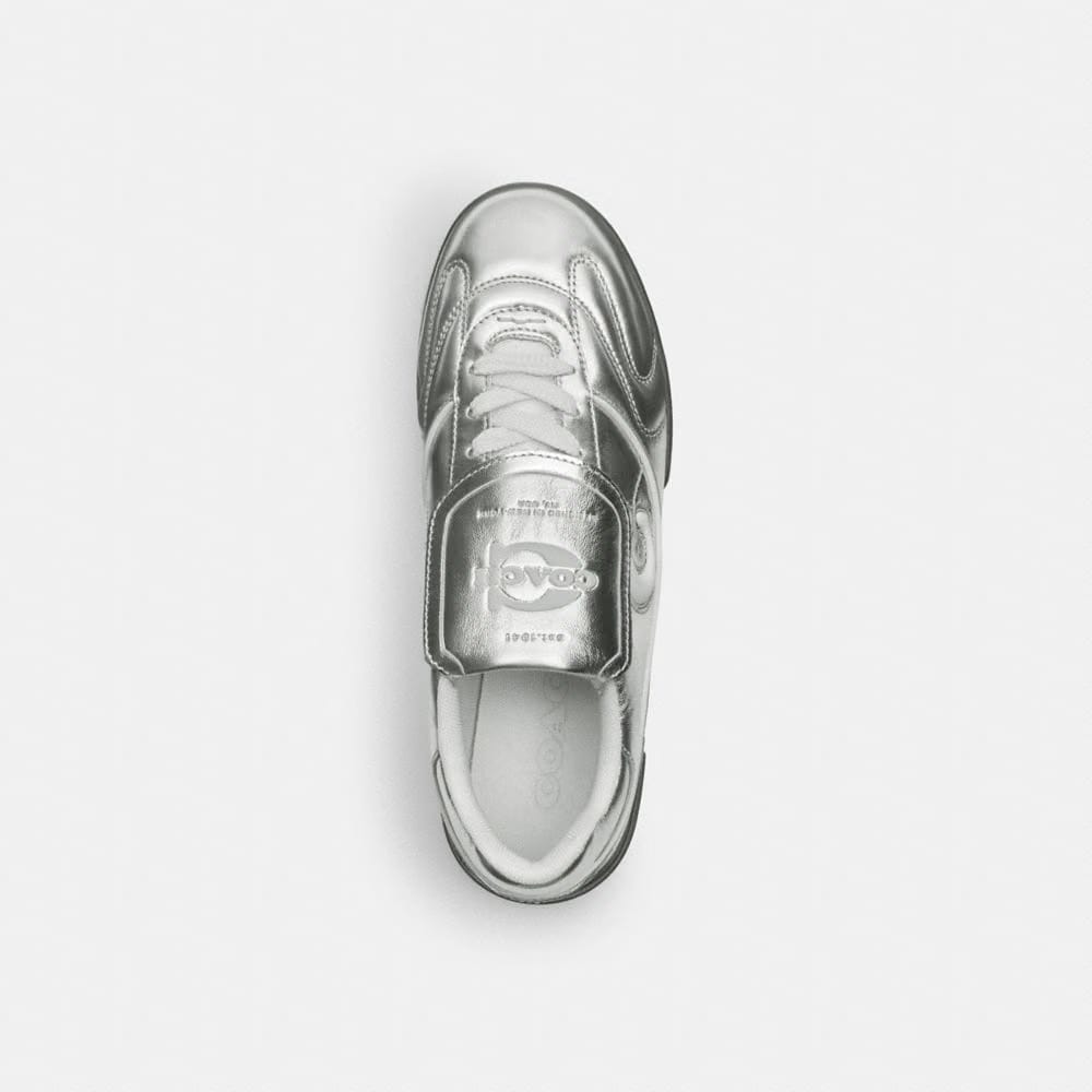 Women's Coach Match Sneaker Silver