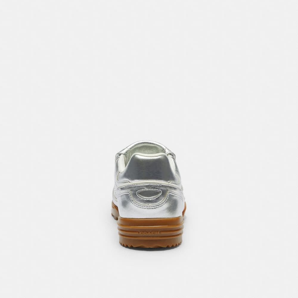 Women's Coach Match Sneaker Silver