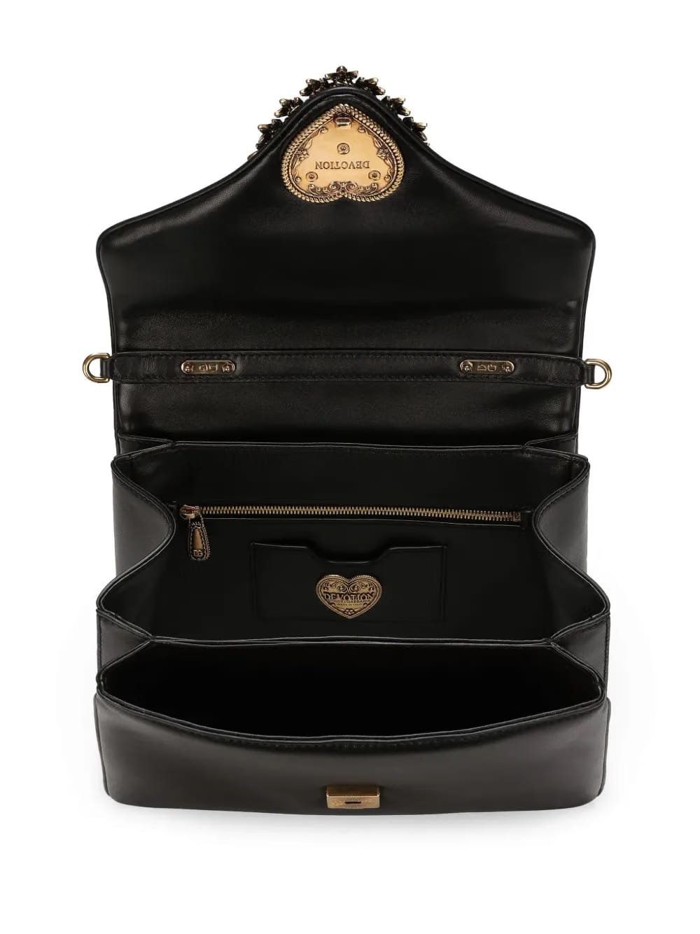 Devotion leather tote bag