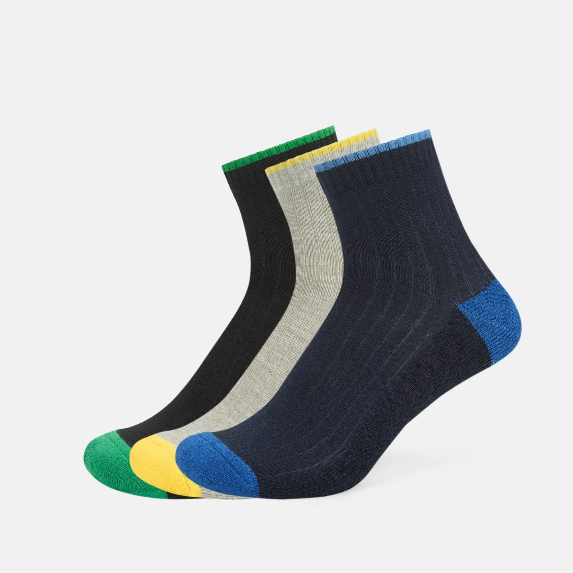 Men’s Half Cushioned High Ankle Socks