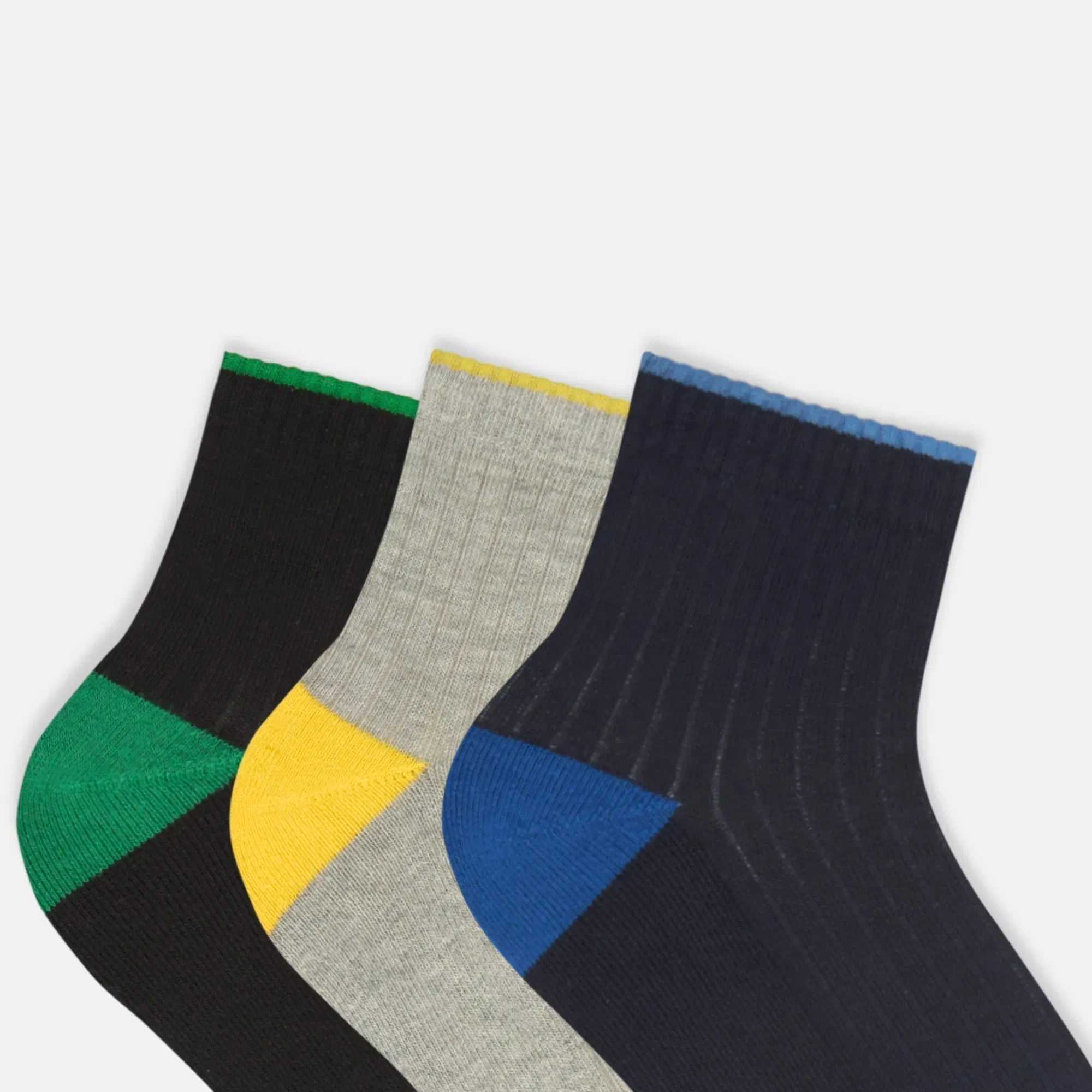 Men’s Half Cushioned High Ankle Socks