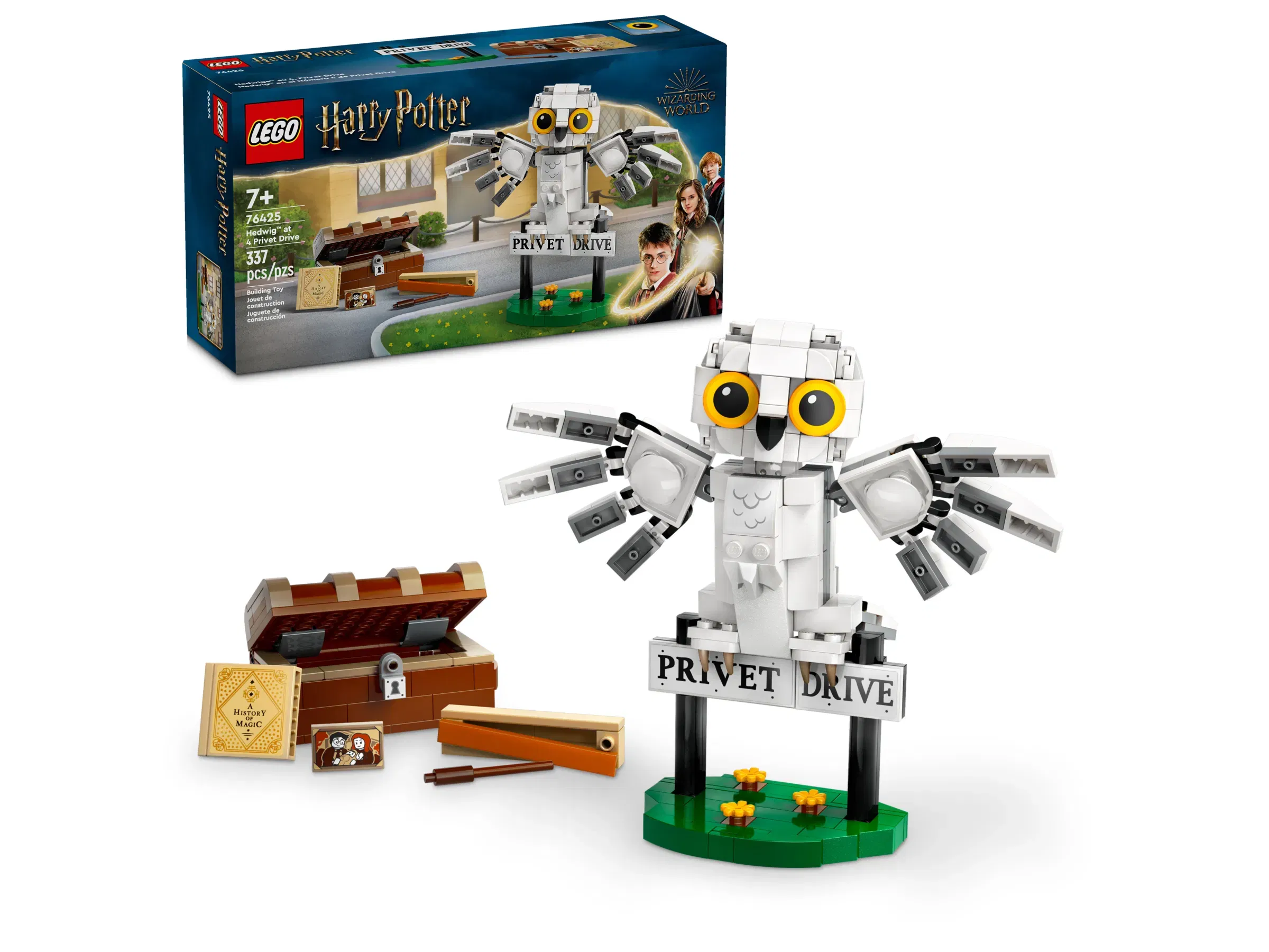 Lego Hedwig at 4 Privet Drive