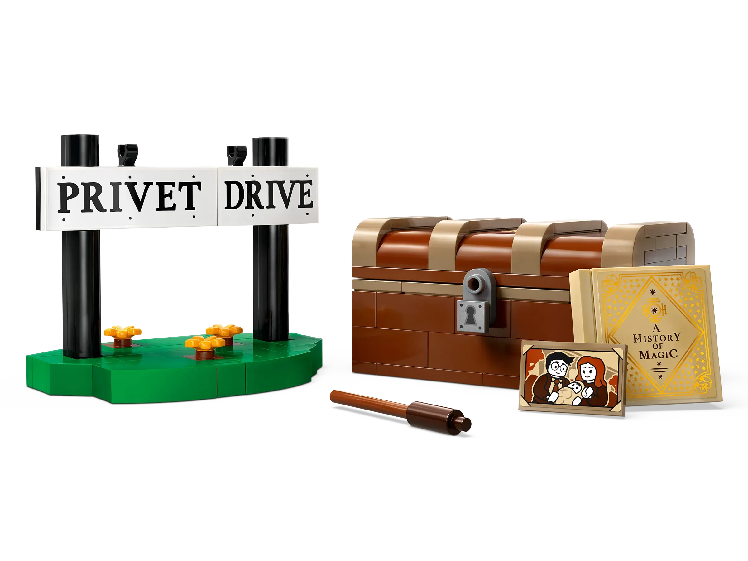 Lego Hedwig at 4 Privet Drive