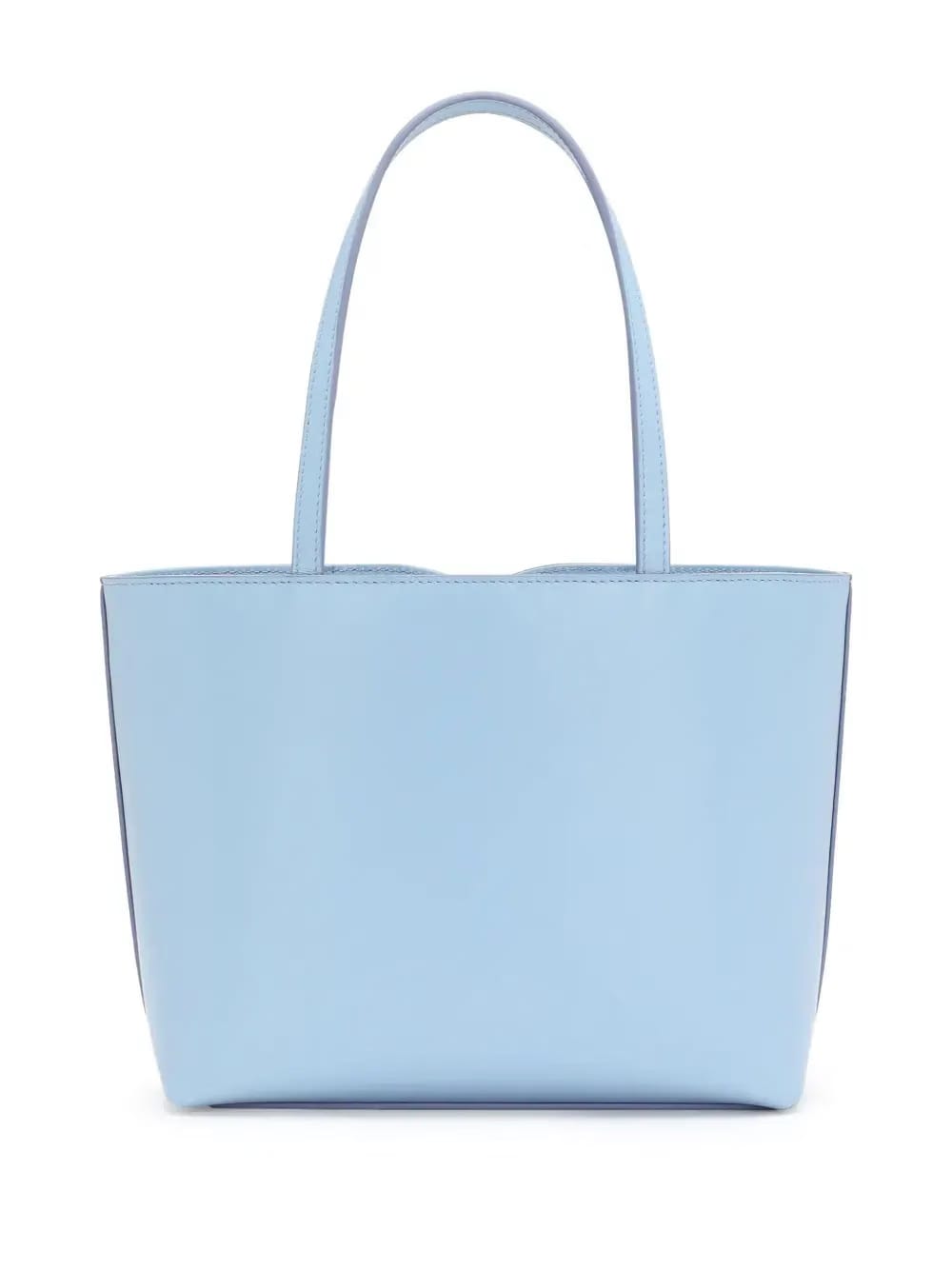 small DG logo leather tote bag