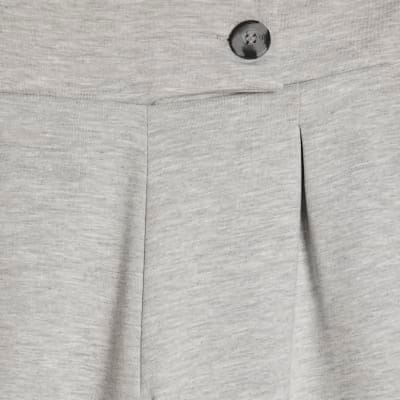 Petite Grey Tailored Trousers