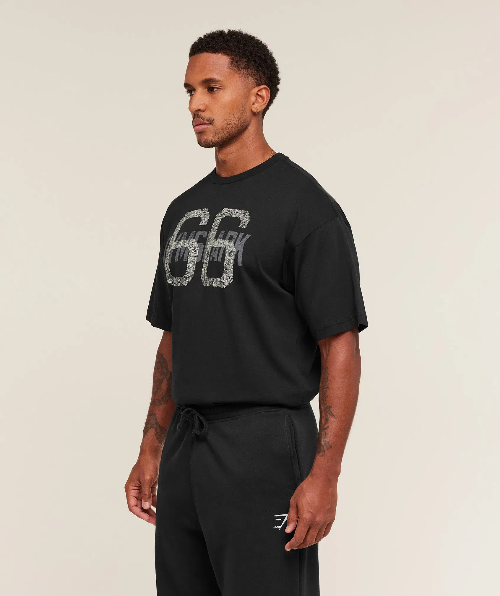 Gymshark GS66 T-Shirt - Black