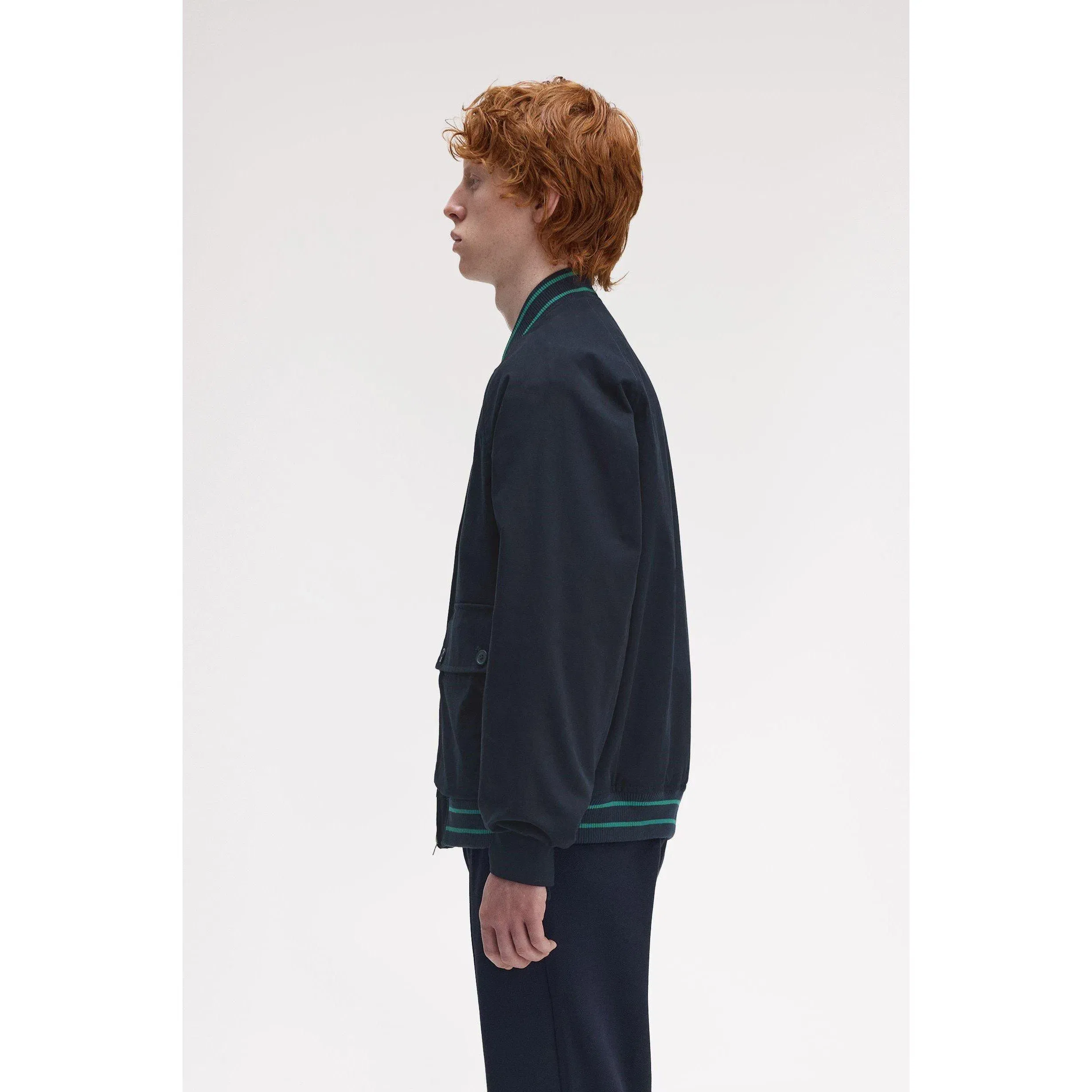 Laurel Emblem Bomber Jacket