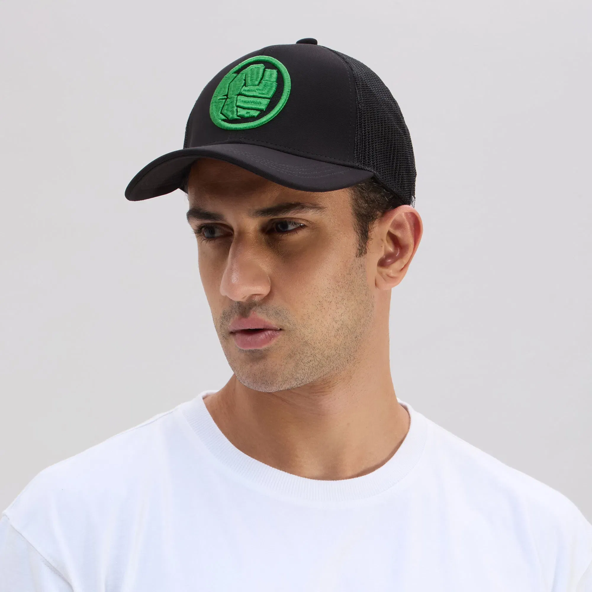 BZ Headwear Marvel Hulk Men's Trucker Cap