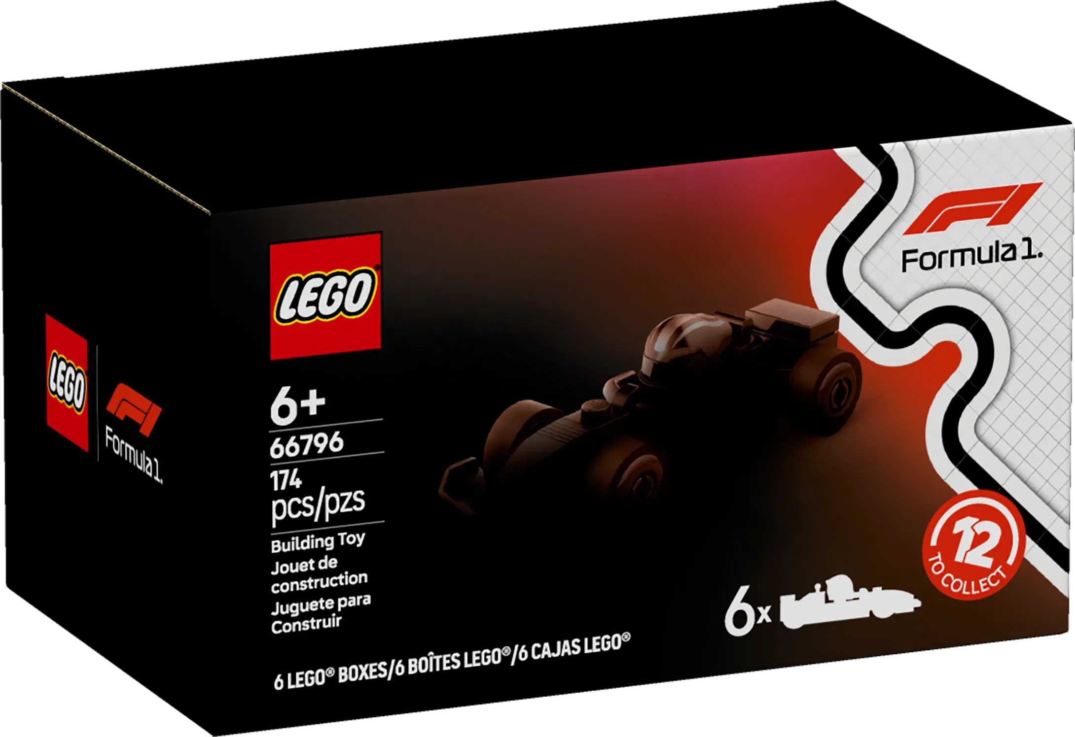 Lego F1® Collectible Race Cars 6 Pack