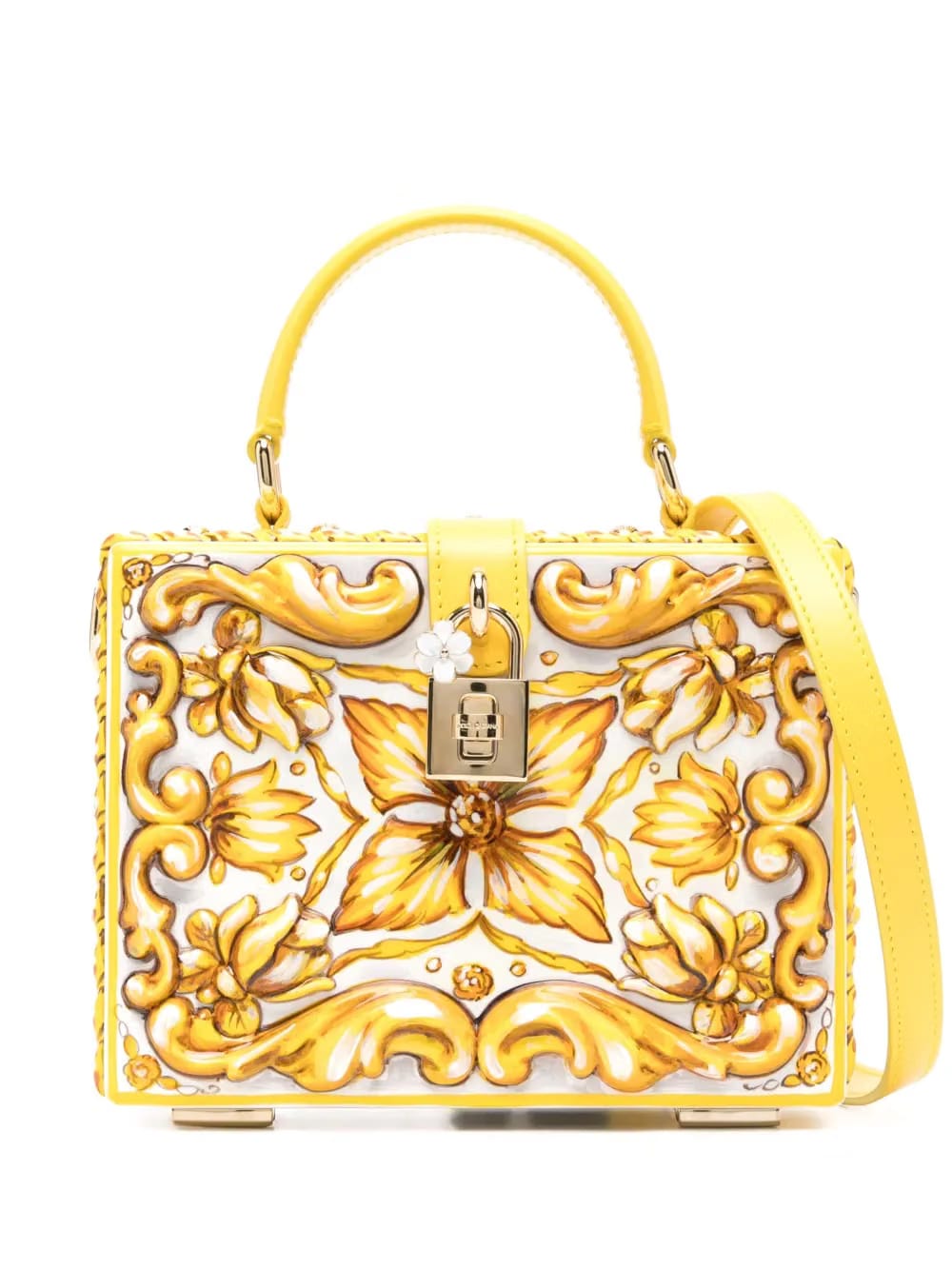 Dolce Box majolica tote bag