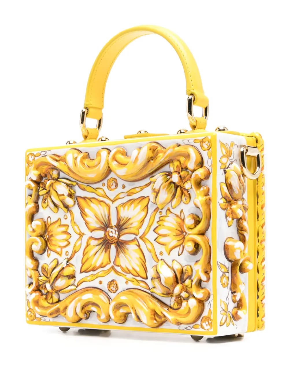 Dolce Box majolica tote bag