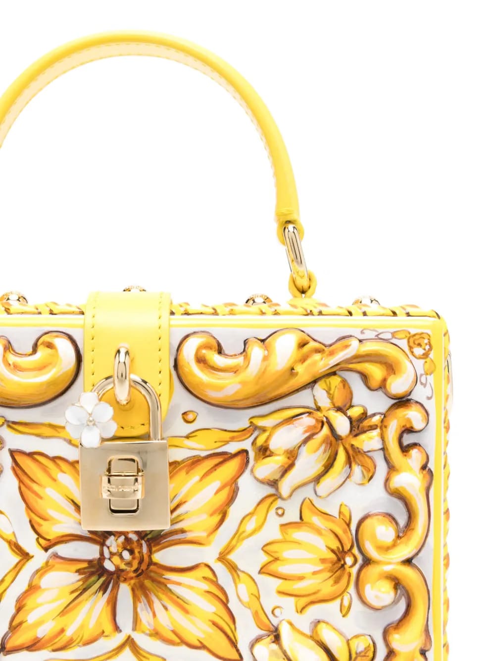 Dolce Box majolica tote bag