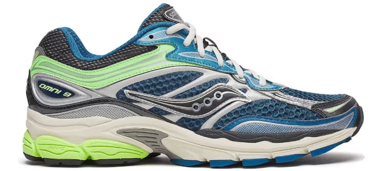 Saucony ProGrid Omni 9 OG Blue Lime