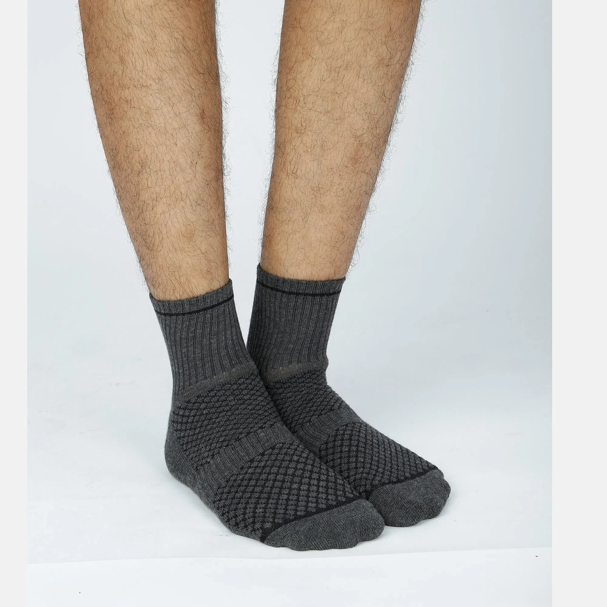 Men’s Cushioned High Ankle Sports Socks