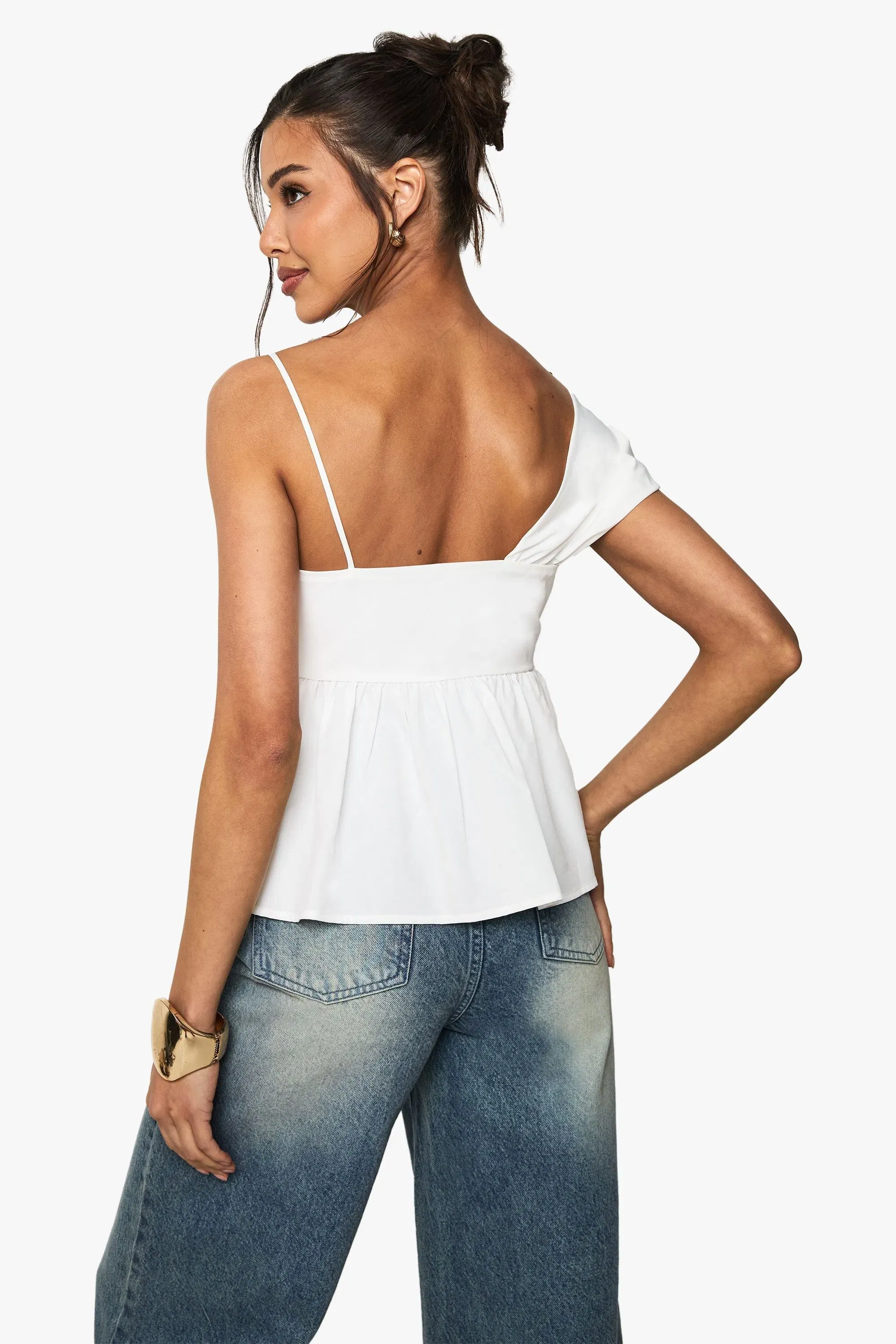 Woven Knot Strap Detail Cami Top