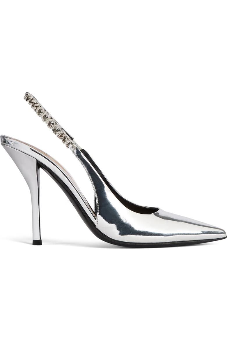 Signoria Pointed Toe Slingback Pump