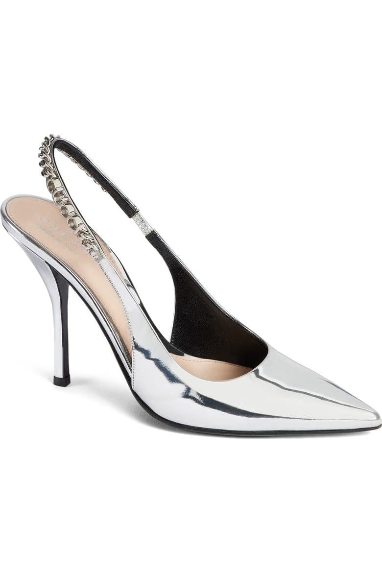 Signoria Pointed Toe Slingback Pump
