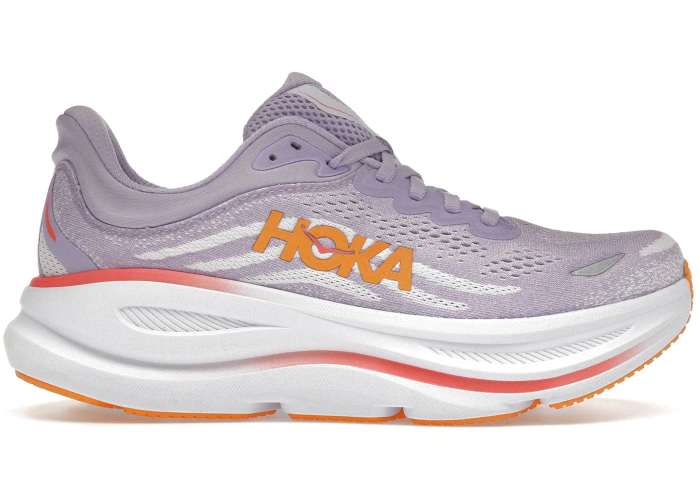 Hoka One One Bondi 9 Aster Flower Starlight Glow Womens