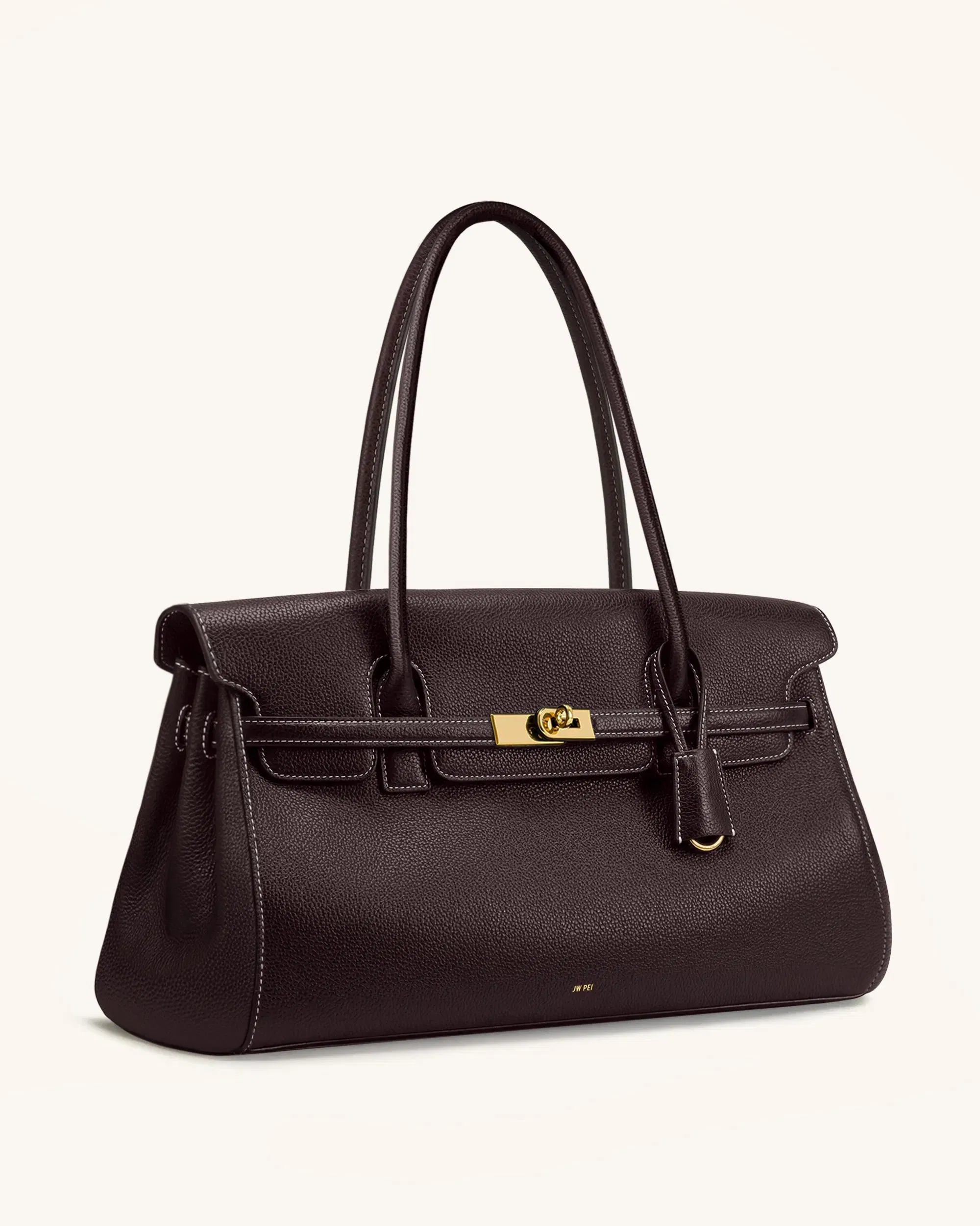 Yara Large Shoulder Bag - Black