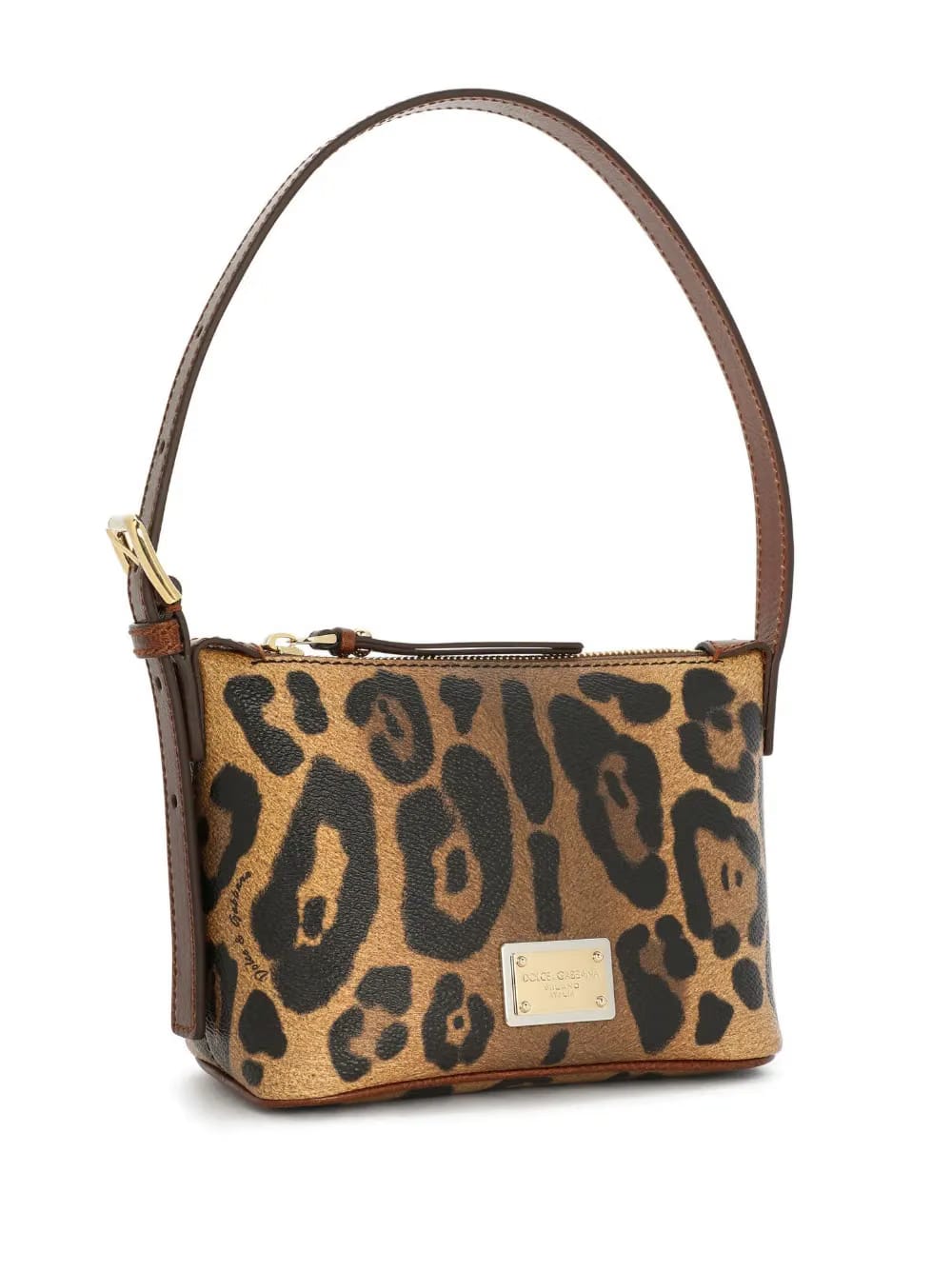 Crespo leopard-print shoulder bag