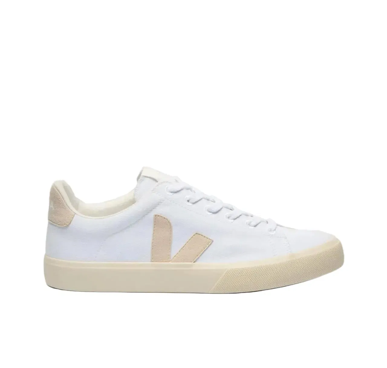 VEJA CAMPO CANVAS WHITE SABLE