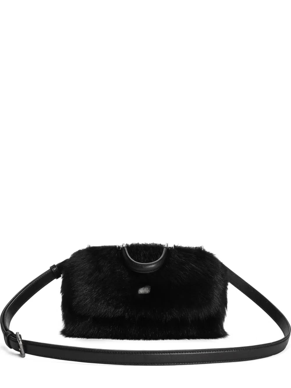 My Sicily fur top-handle tote bag