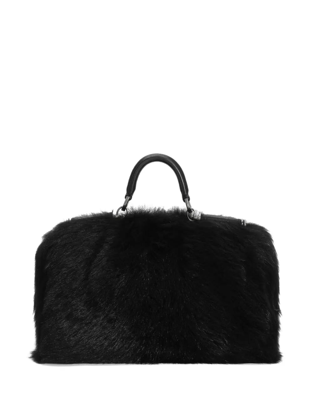 My Sicily fur top-handle tote bag