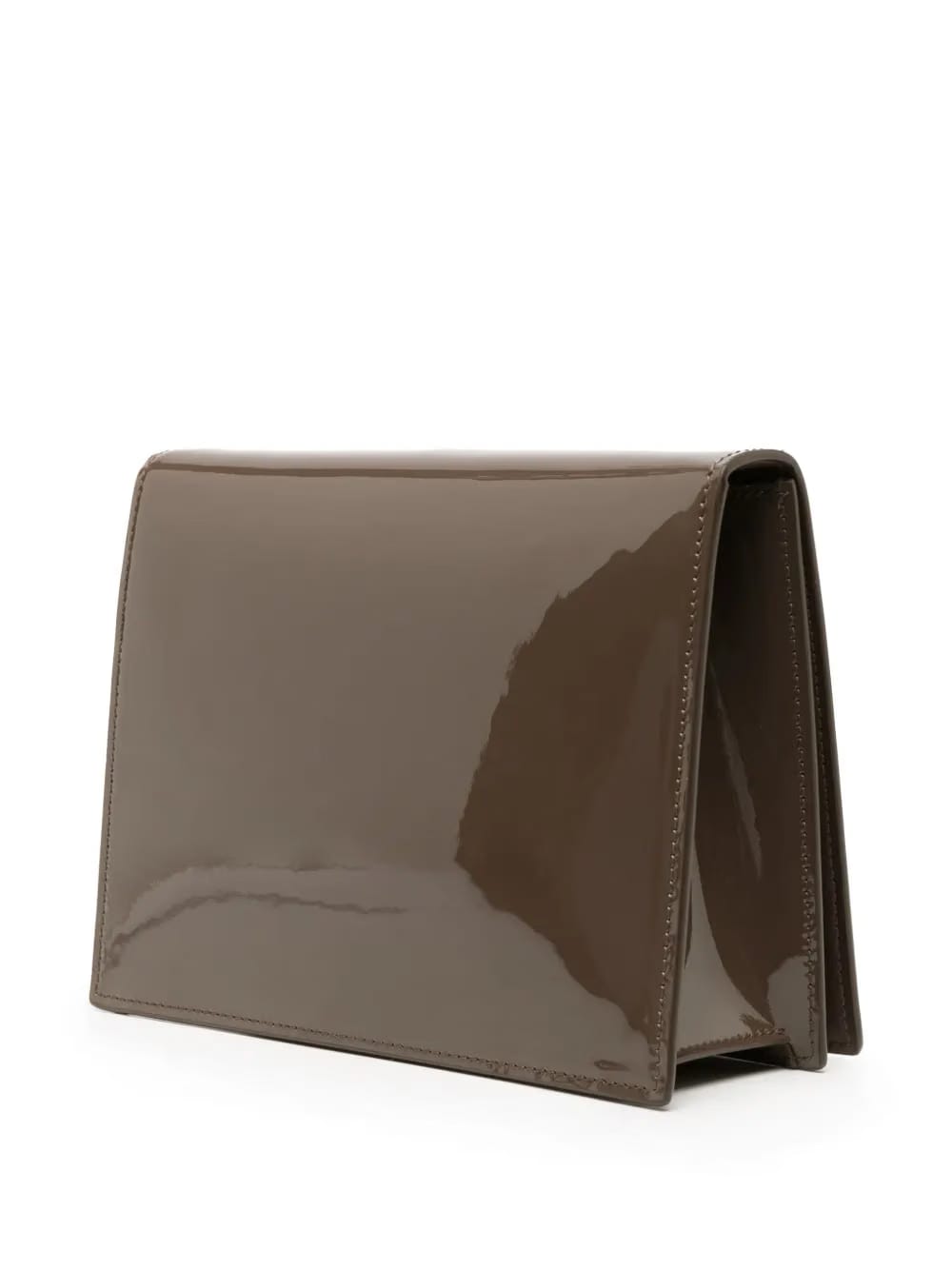 DG Logo patent leather crossbody bag