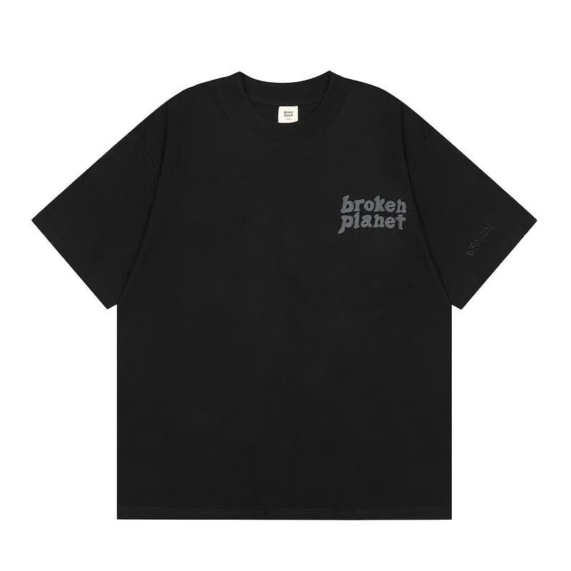 Broken Planet Basics T-shirt Midnight Black