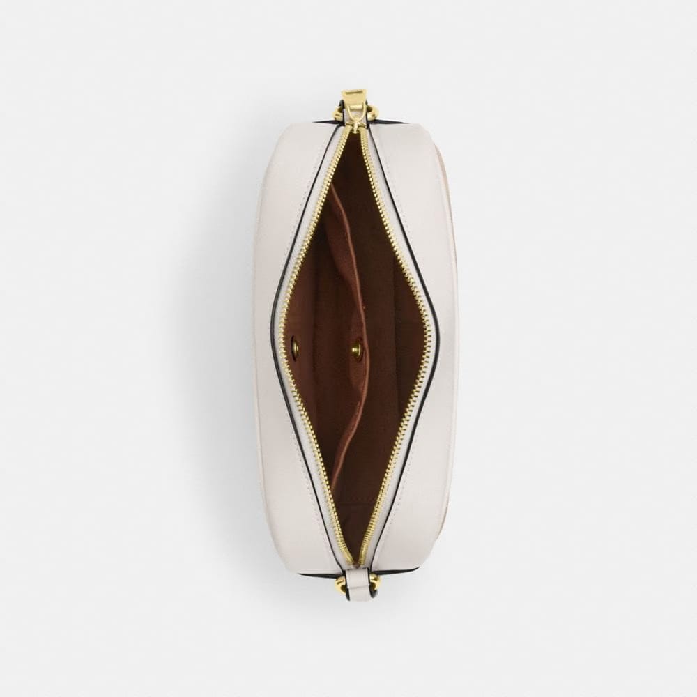 Coach Jamie Camera Bag In Signature Canvas Gold Sand Chalk