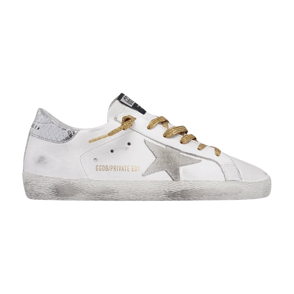 Golden Goose Superstar Silver Gold Mismatch Womens