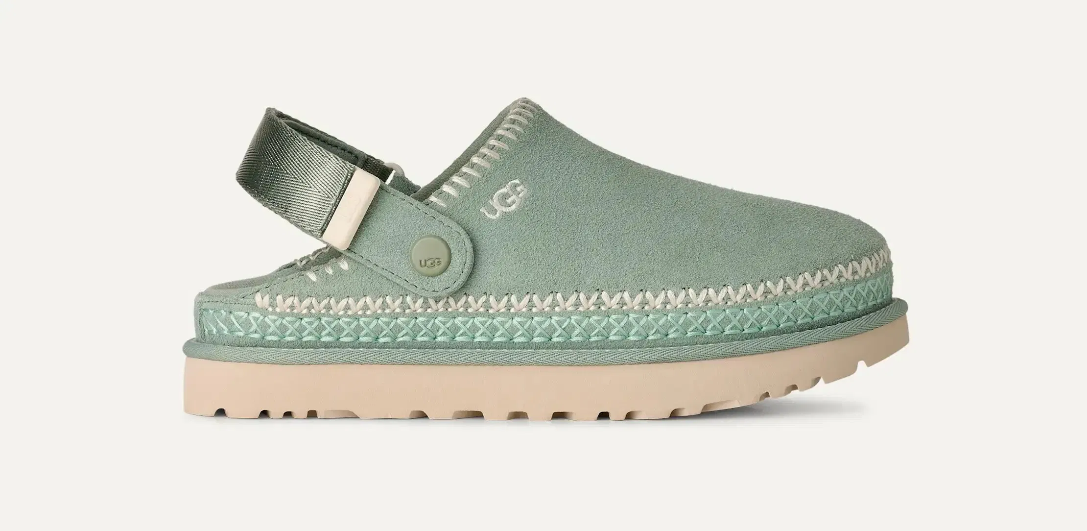 Ugg Goldenstar Meadow Accent Clog Artichoke