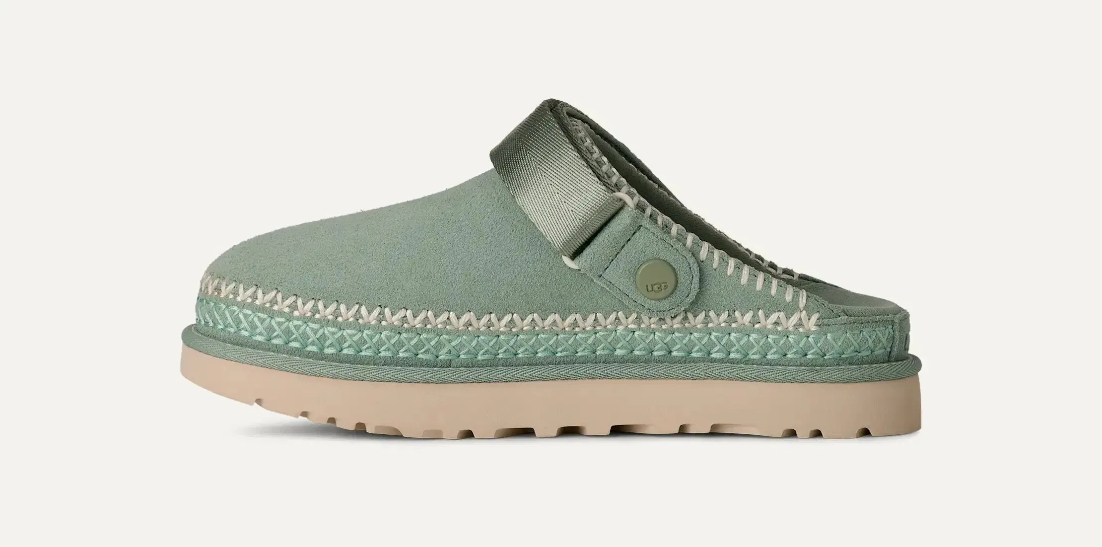 Ugg Goldenstar Meadow Accent Clog Artichoke