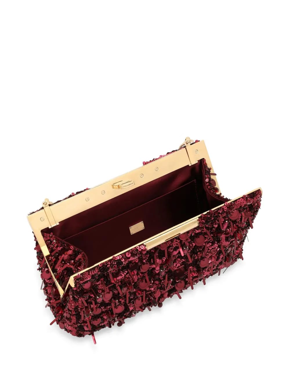 sequined shoulder bag