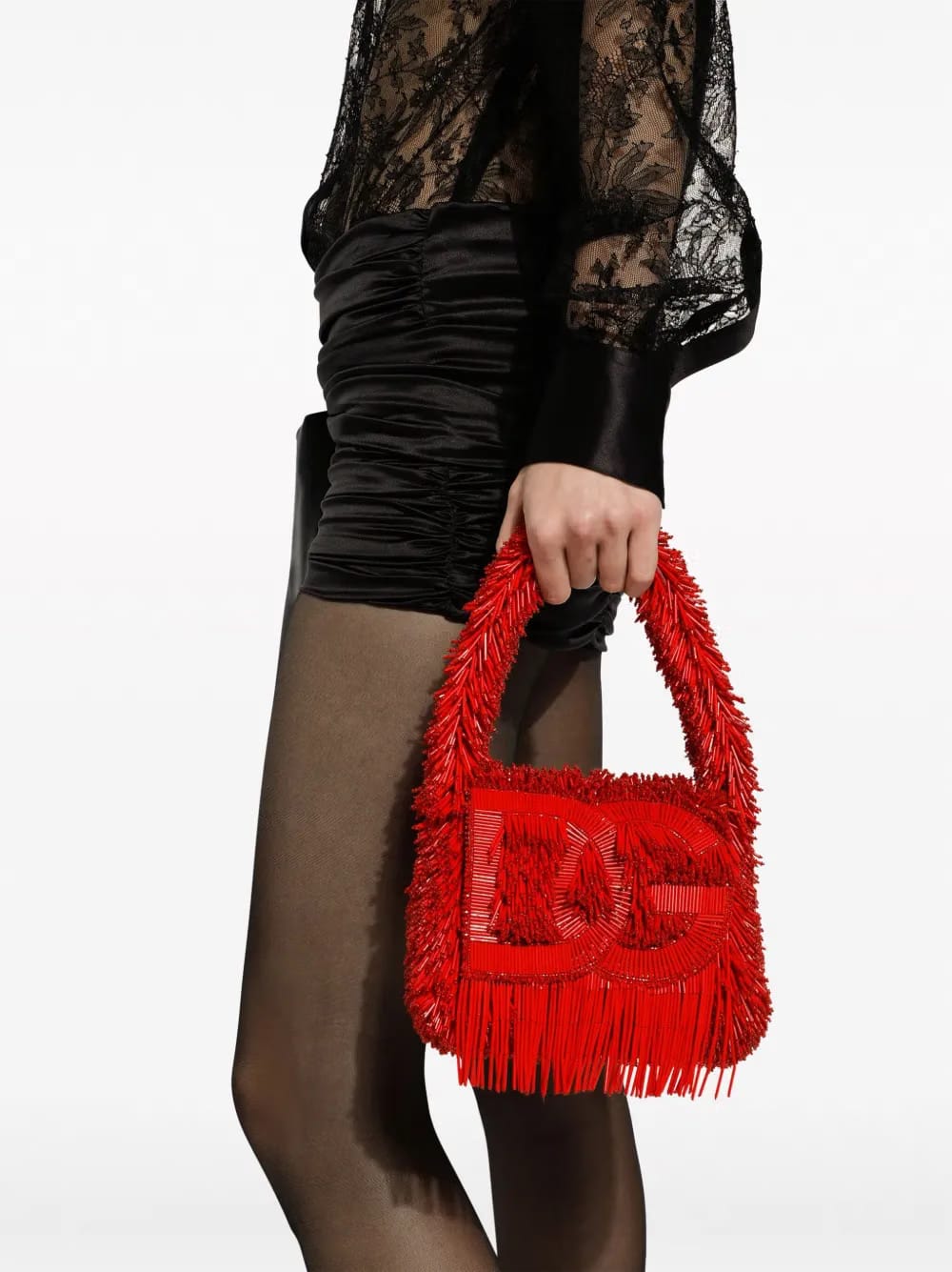 DG Logo embroidered tote bag