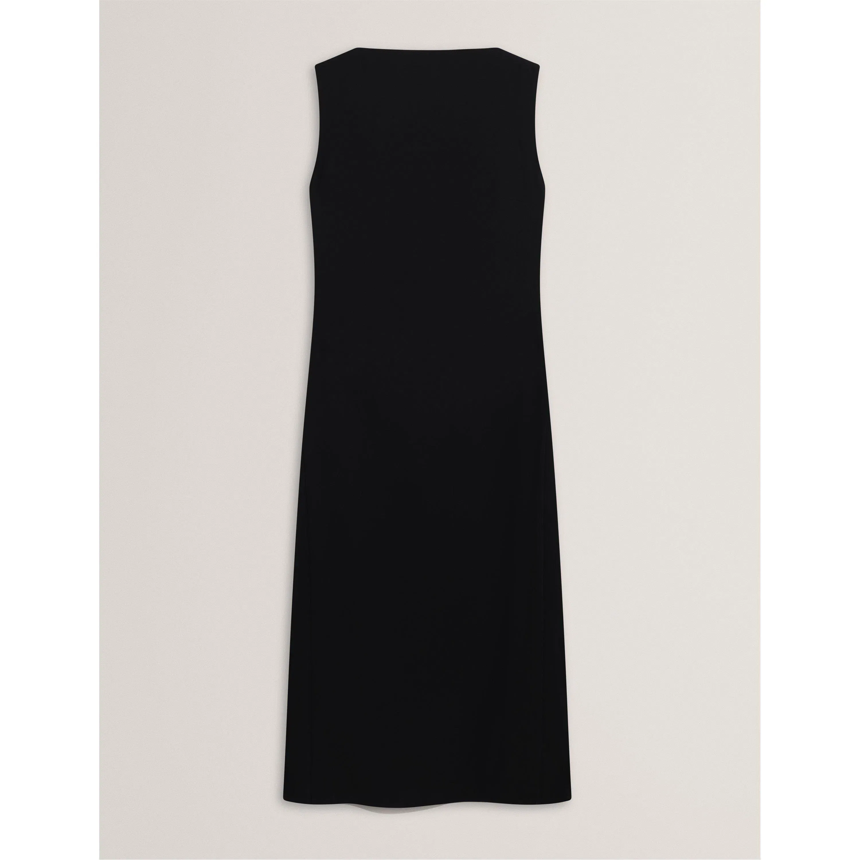 Pleat Midi Tea Dress