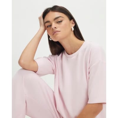 Pink Premium Boxy T-Shirt