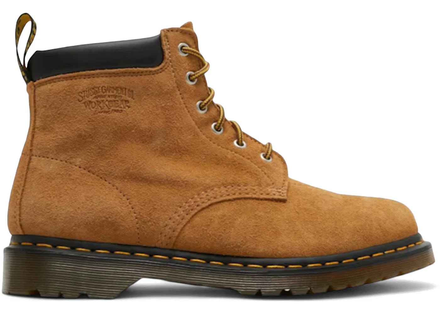 Dr. Martens 939 Suede Ankle Boots Stüssy Chestnut